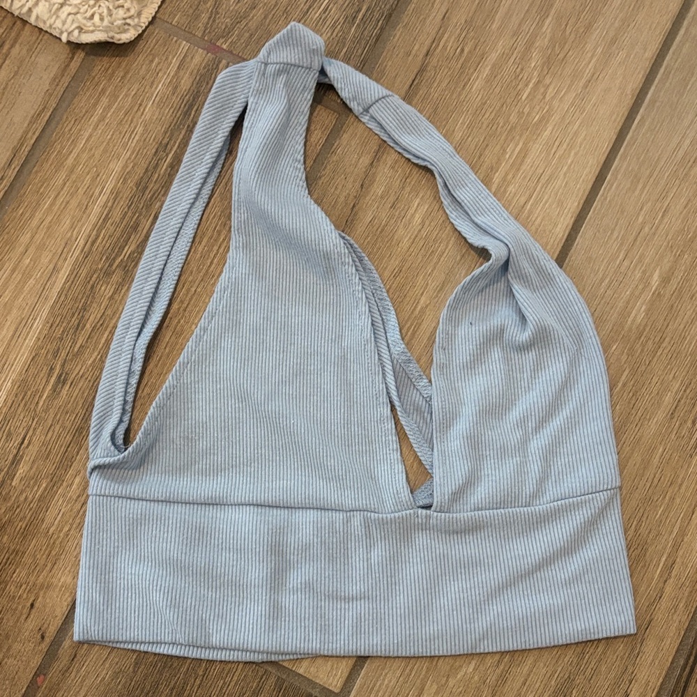 Women's Gray crop top